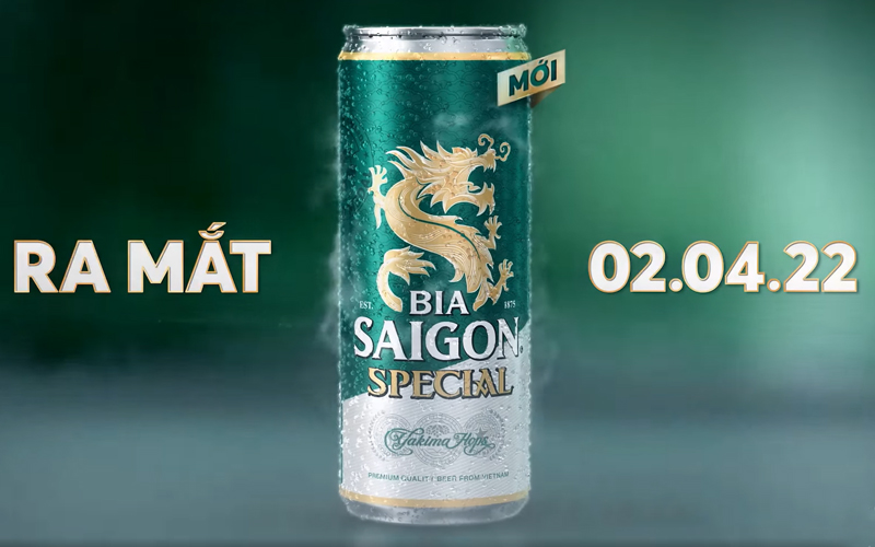 Thùng 24 lon bia Sài Gòn Special Sleek 330ml 1