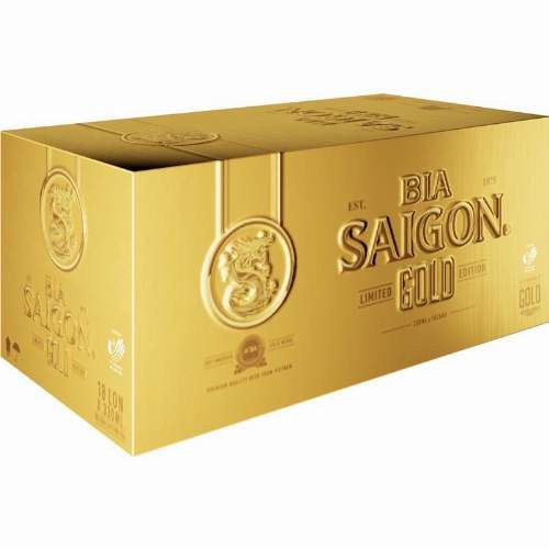 BIA LON SÀI GÒN GOLD 330ml