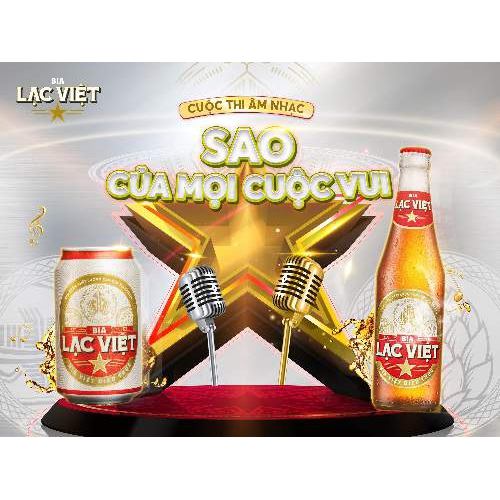 BIA LON LẠC VIỆT 24 330ml