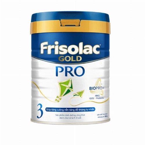 Sữa Frisolac Gold Pro số 3, 800g (1-3 tuổi)