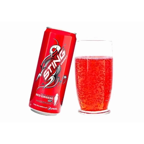 Nước tăng lực Sting hương dâu 320ml