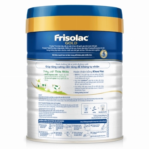 Sữa Frisolac Gold Pro số 3, 800g (1-3 tuổi)