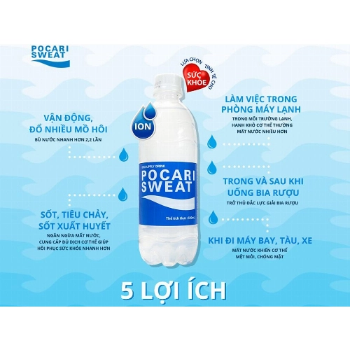 Nước khoáng i-on Pocari Sweat 500ml