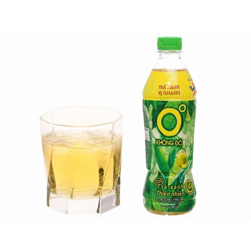 Trà xanh Không Độ vị chanh 455ml
