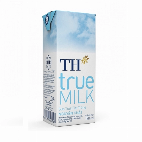 Sữa tươi tiệt trùng TH True Milk 180ml