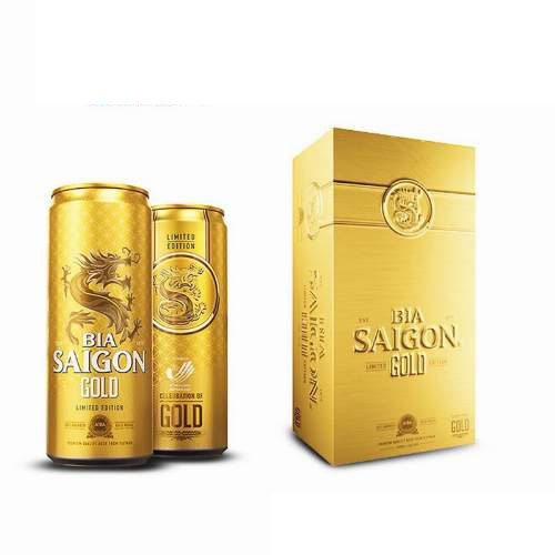BIA LON SÀI GÒN GOLD 330ml