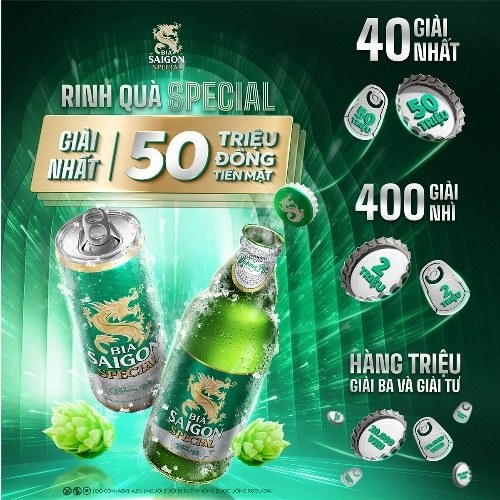 BIA CHAI SÀI GÒN SPECIAL 330ml