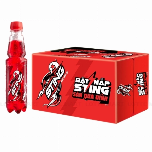 Nước tăng lực Sting hương dâu 320ml