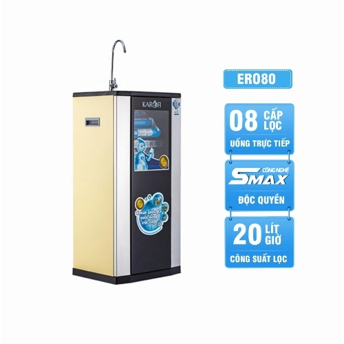 Máy lọc nước Karofi ERO80 8 lõi lọc