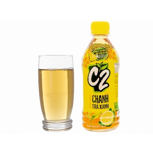 Trà xanh C2 hương chanh 360ml